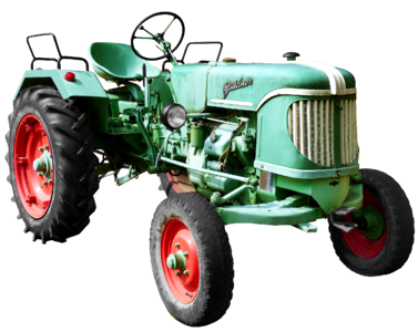 Agricultural machine tractor historically