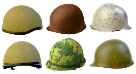 Protection airborne helmet camo