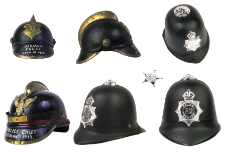 Bobby german helmet english
