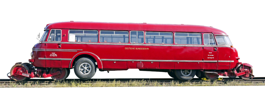 Isolated buses oldtimer