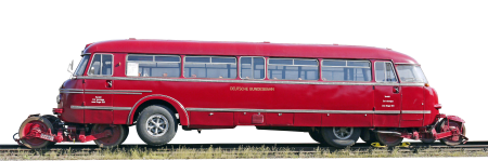 Isolated buses oldtimer