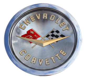 Chevrolet corvette isolated