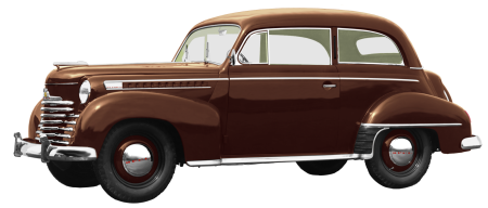 2-door years 1951-1952 4-zyl