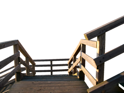 Emergence staircase railing