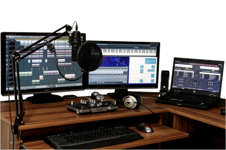 Audio controller music studio