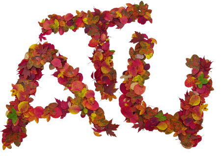 Cutout leaves colors
