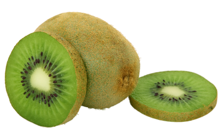 Green food acidic fruits