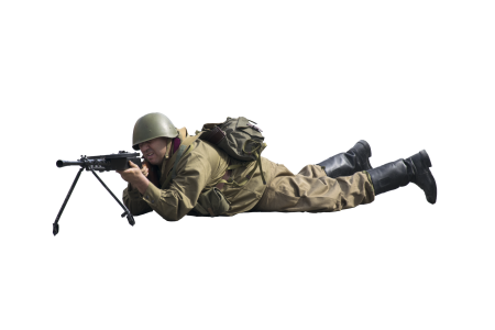Battle weapons shoot