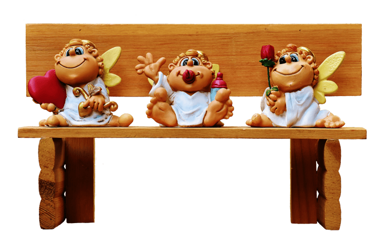 Bench cute sweet