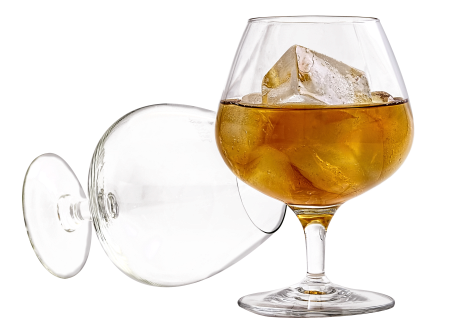 Drink liquid glass