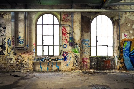 Building abandoned art