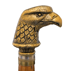 Eagle head brass old