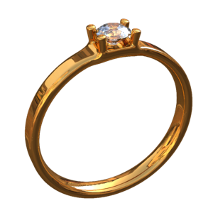 Gold ring with eye ornament Free photos