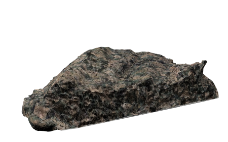 Isolated texture stony