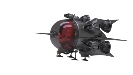 Isolated science fiction forward
