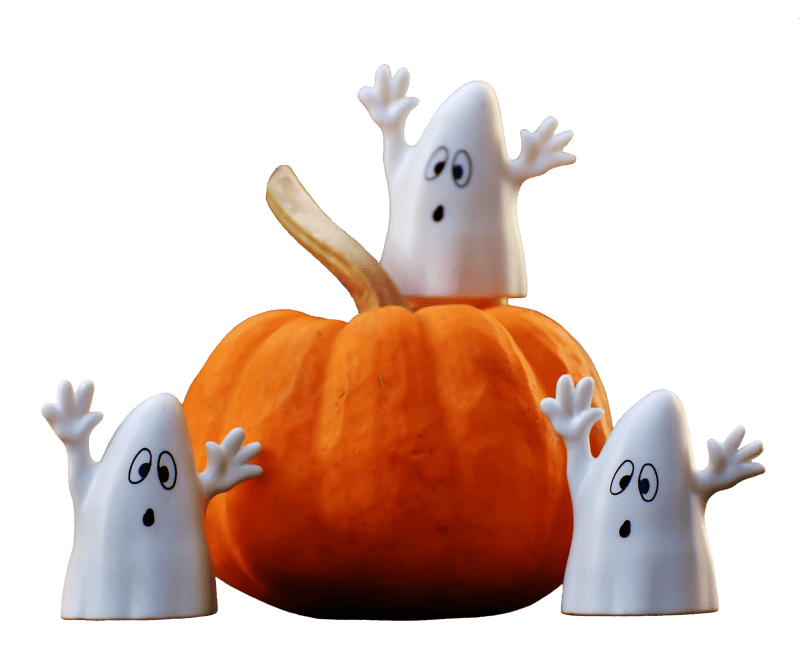 Happy halloween ghost autumn