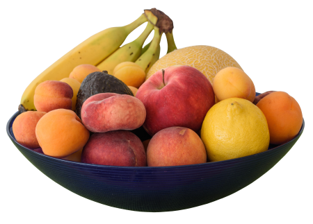 Juicy tropical fruit bowl