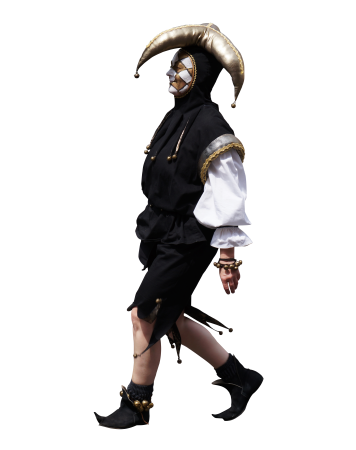 Funny character performer