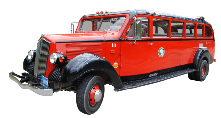 Vehicle old red
