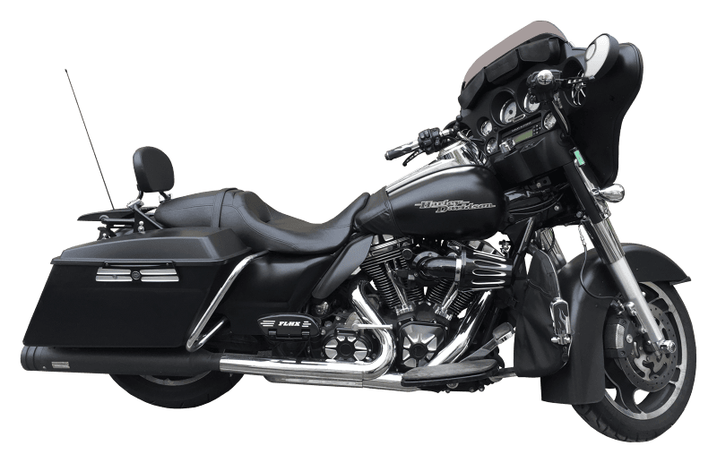 Motorcycles chrome black