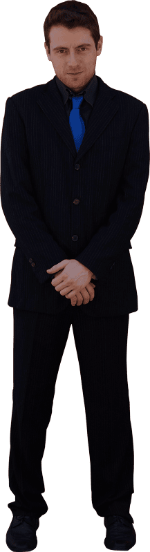 Full figure model standing