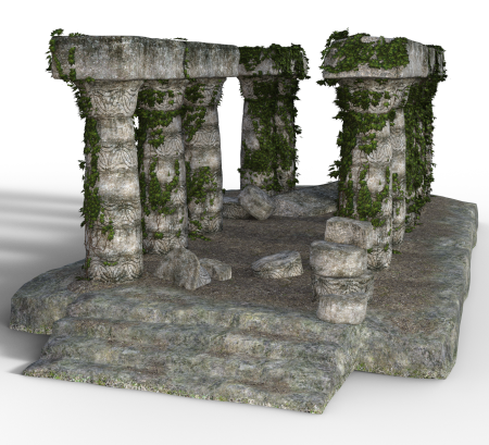 Architecture building columnar