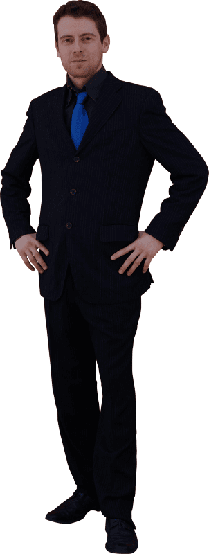 Full figure model standing