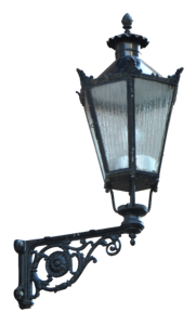 Lighting street lamp metal lamp