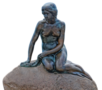 Denmark mermaid sculpture