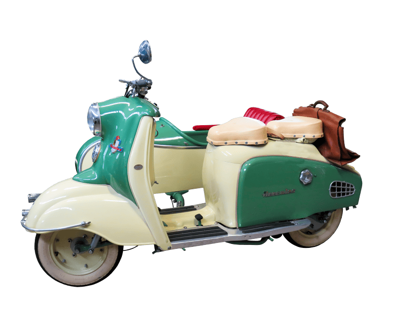 Moped sidecar drive