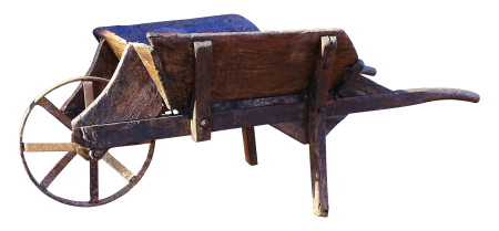 Cart nostalgia sliding barrow