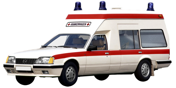 Isolated gm ambulance