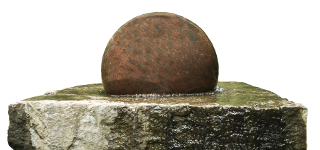 Water feature wet ball