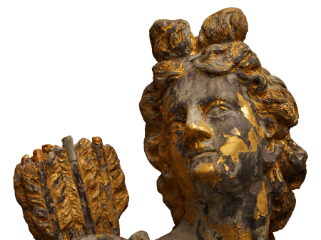 Sculpture gold art