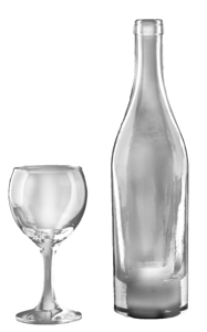 Pleasure glass wine