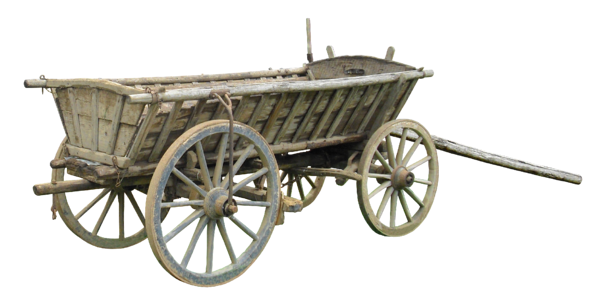 Spokes hay wagon horse drawn carriage