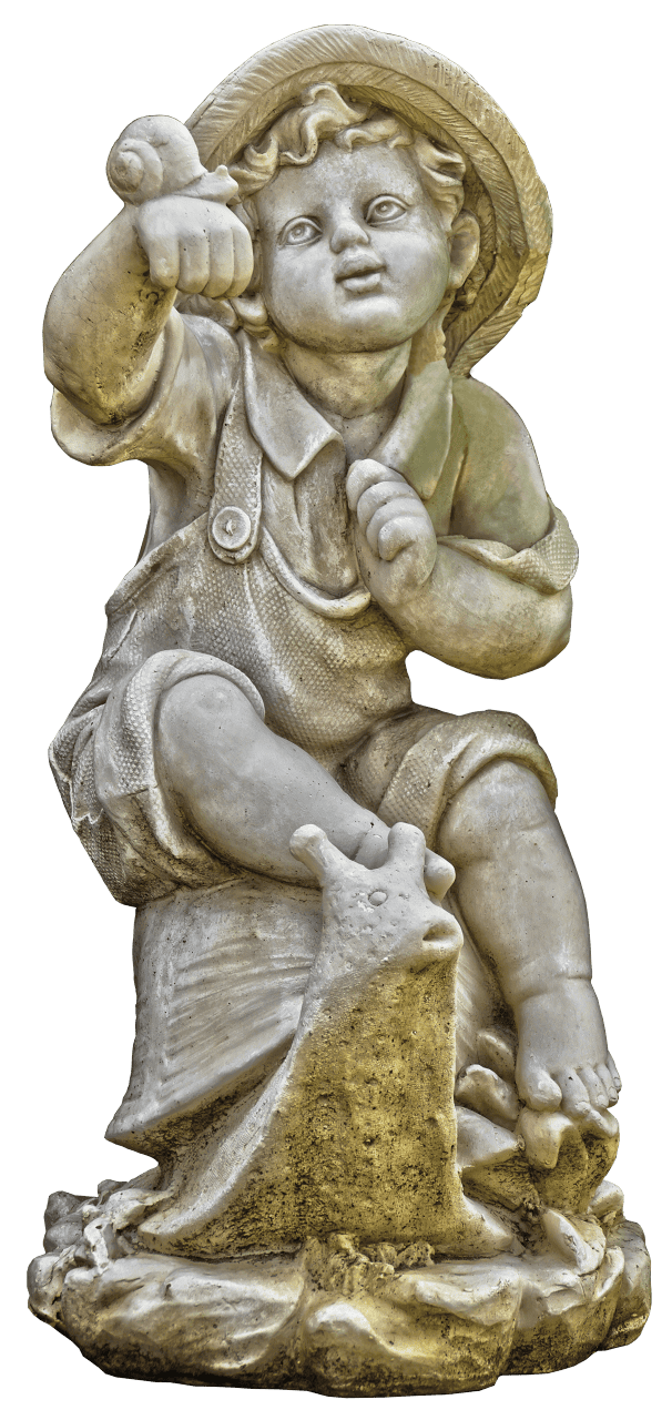 Sculpture garden figurines art
