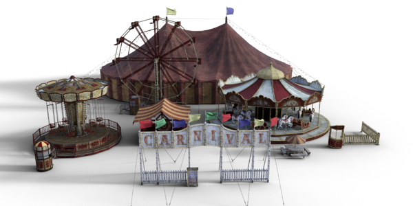 Ferris wheel carousel chain carousel