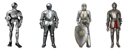 Ritterruestung harnisch metal
