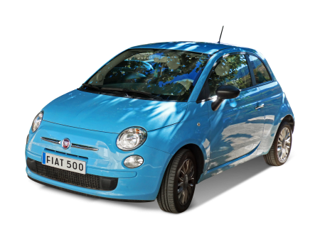 Transparent background classic car small car