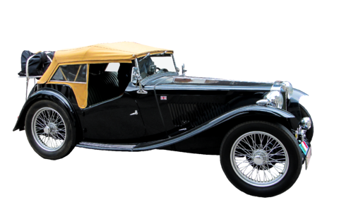 Mg isolated cabriolet
