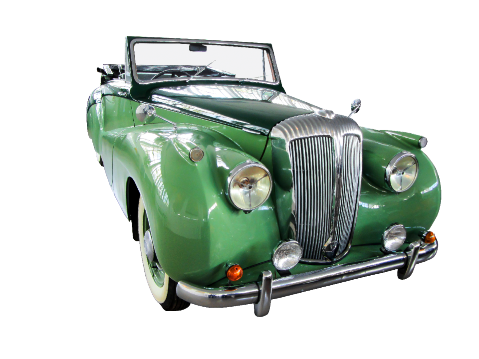 Daimler isolated cabriolet