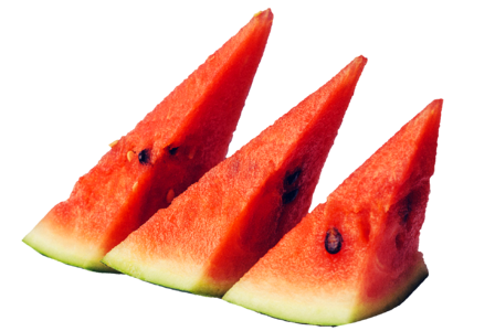 Watermelon pulp juicy