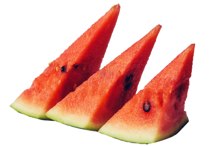 Watermelon pulp juicy