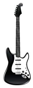 Electric guitar rock instrument