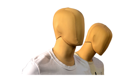 Display dummy head doll