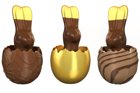 Happy easter easter egg decoration