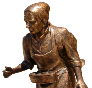 Art figure bronze statue