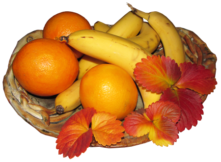 Orange healthy food