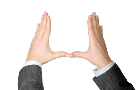 Designation cropping gesture